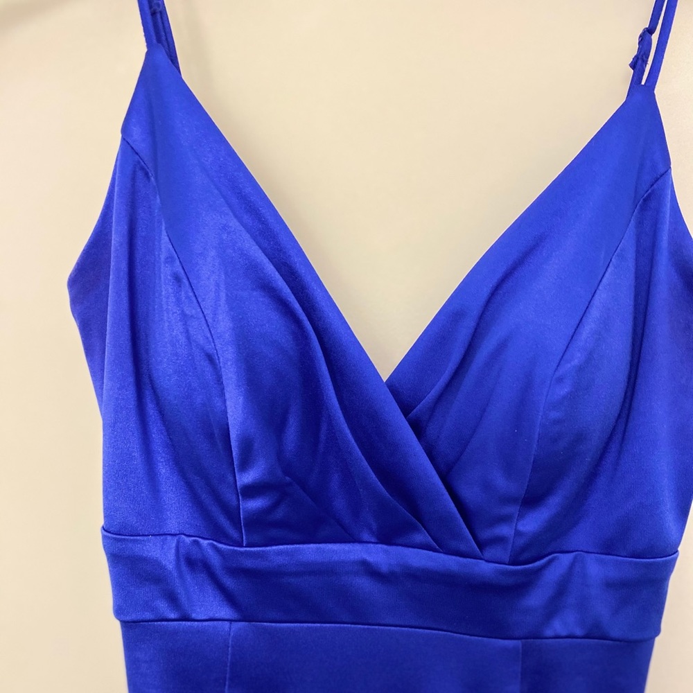 Midnight Blue Evening Gown